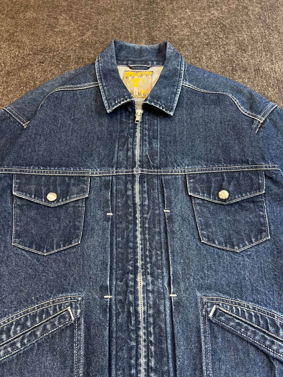 365 BUSY DAYS 데님 자켓 상품이미지2