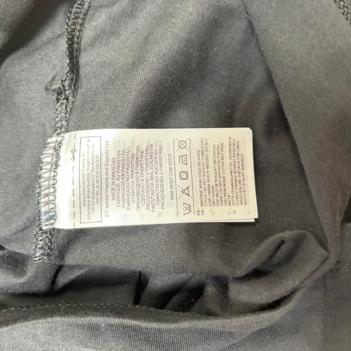 XS) 아디다스 파이어버드 슬림핏 반팔 원피스 상품이미지3