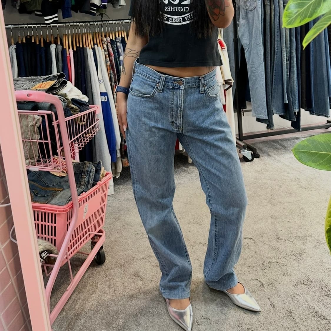 랭글러 카우보이컷 13MWZ 중청 레귤러 팬츠(31) 상품이미지2