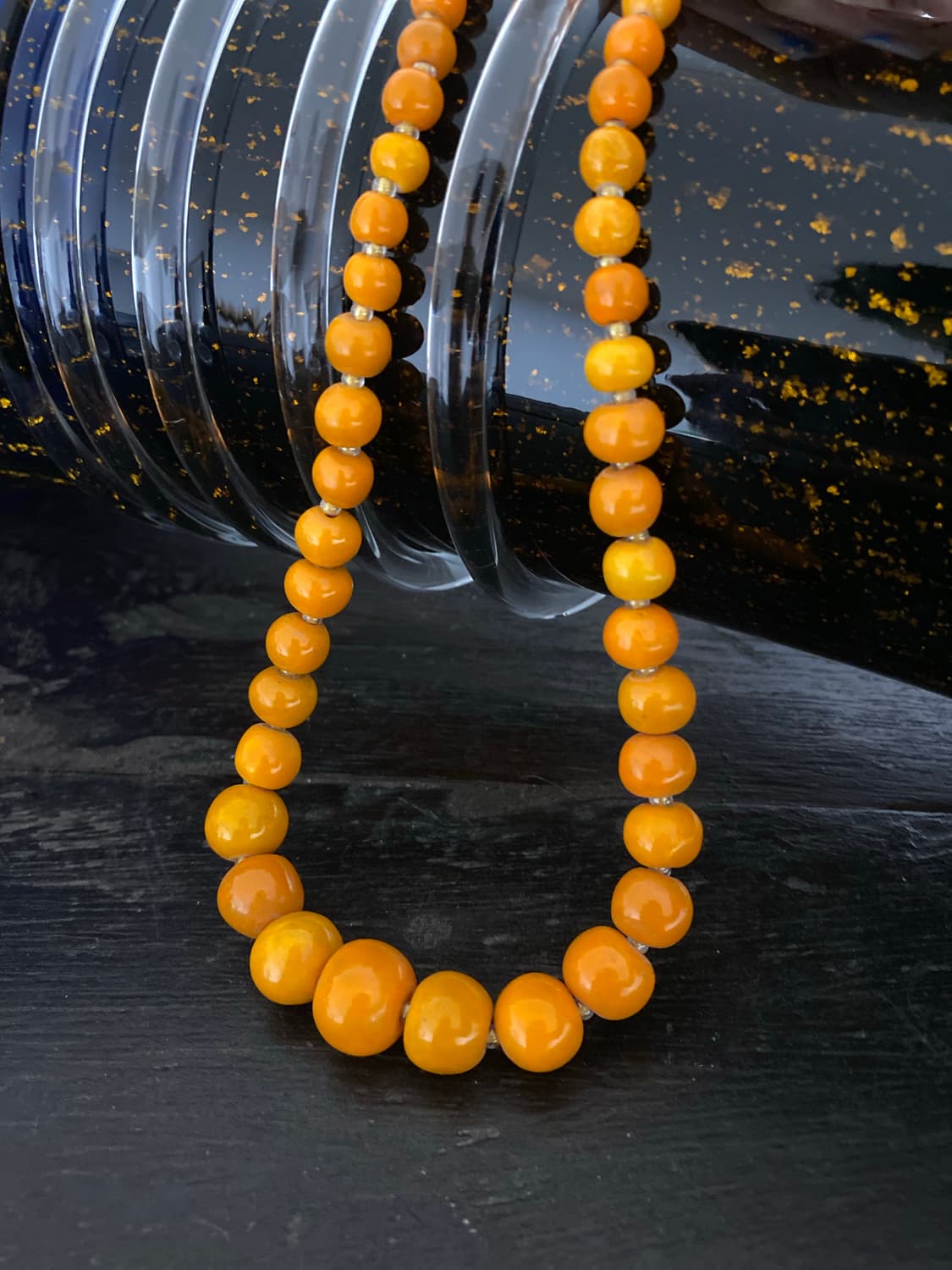 Orange Ceramic Necklace 상품이미지4