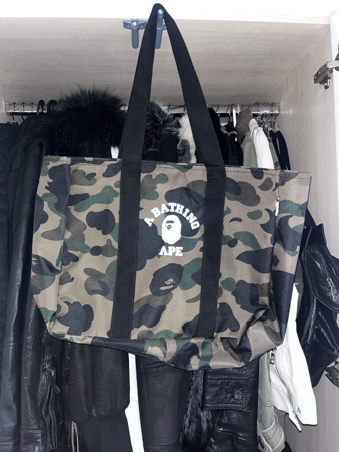 정품 잡지부록 베이프가방 백 bape bag 상품이미지1