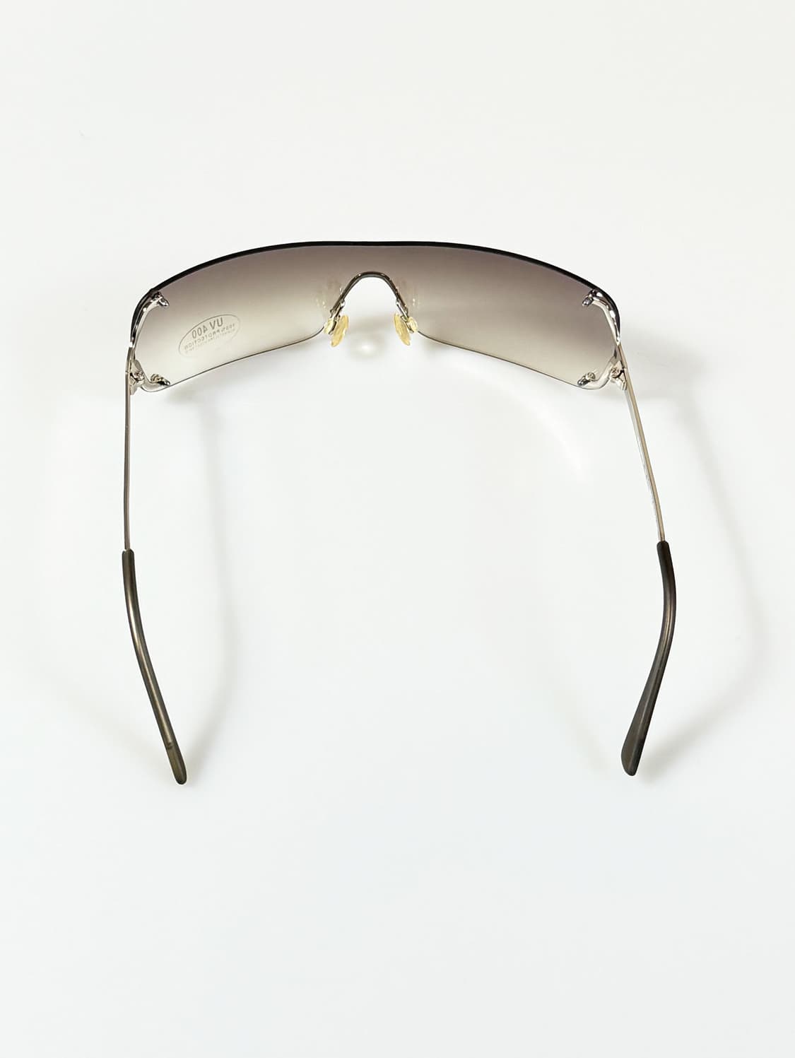 90s INKOGNITO 무테 스퀘어 쉴드 고글 빈티지 선글라스 상품이미지5