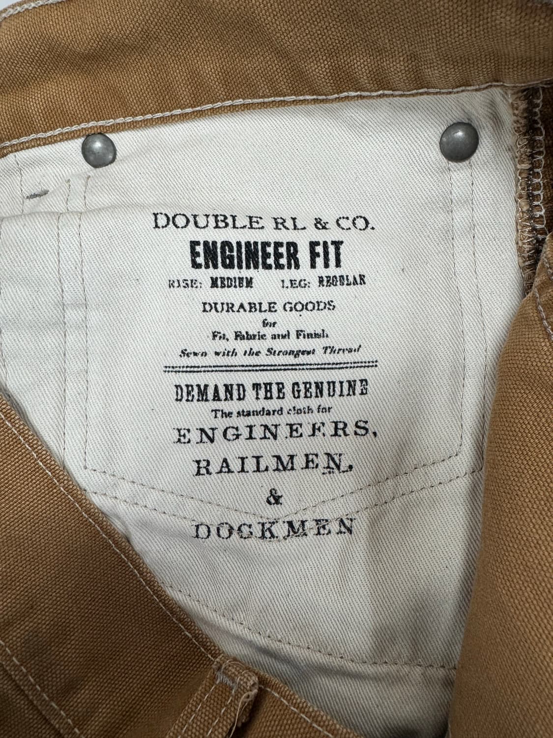 더블알엘 엔지니어핏 디스트레스트 카펜터 팬츠 / 34x32 상품이미지7