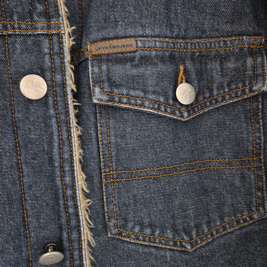 캘빈클라인진 쉐르파 데님 자켓 상품이미지8