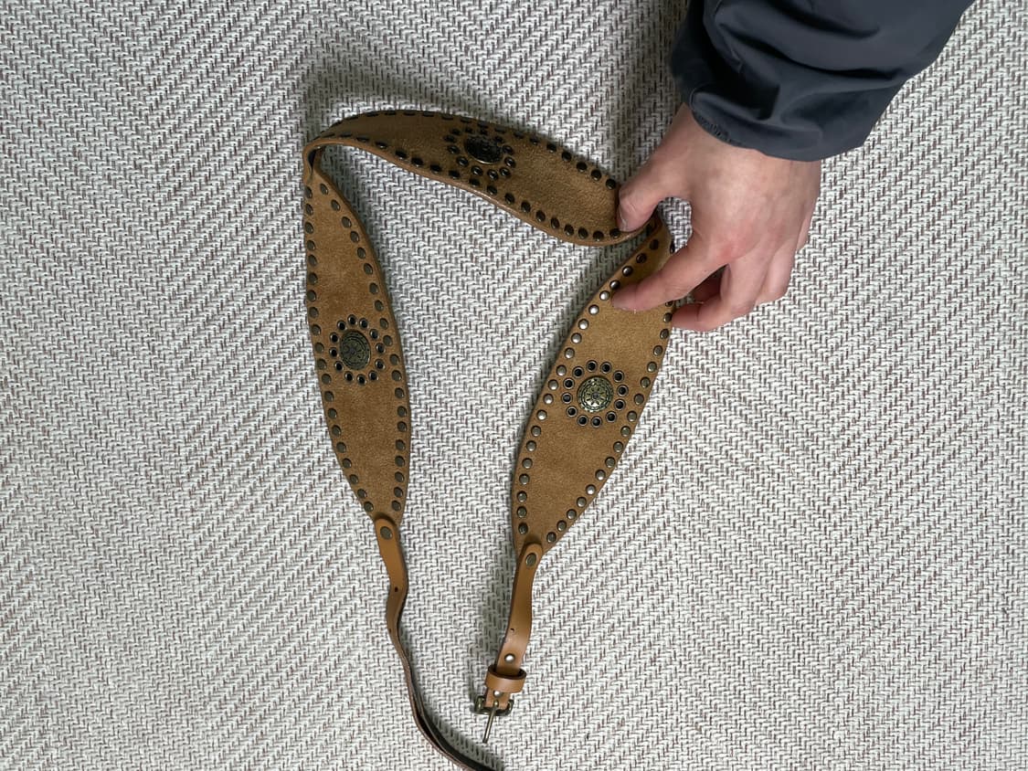 빈티지 네이티브 웨스턴 스트랩 벨트  J04078 상품이미지3