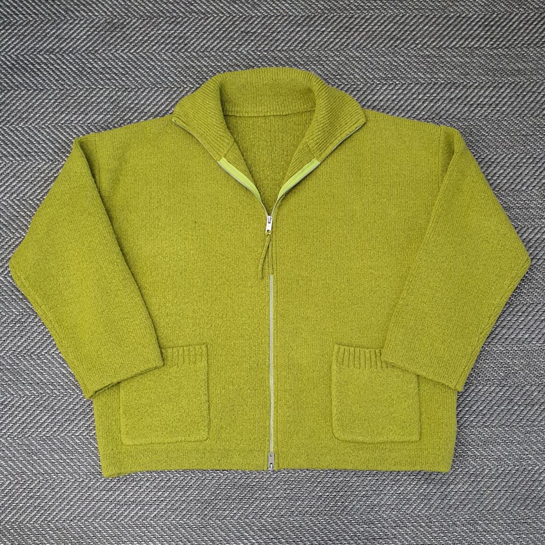 라퍼지스토어 오버핏 니트 집업 가디건 남자105~110 상품이미지2