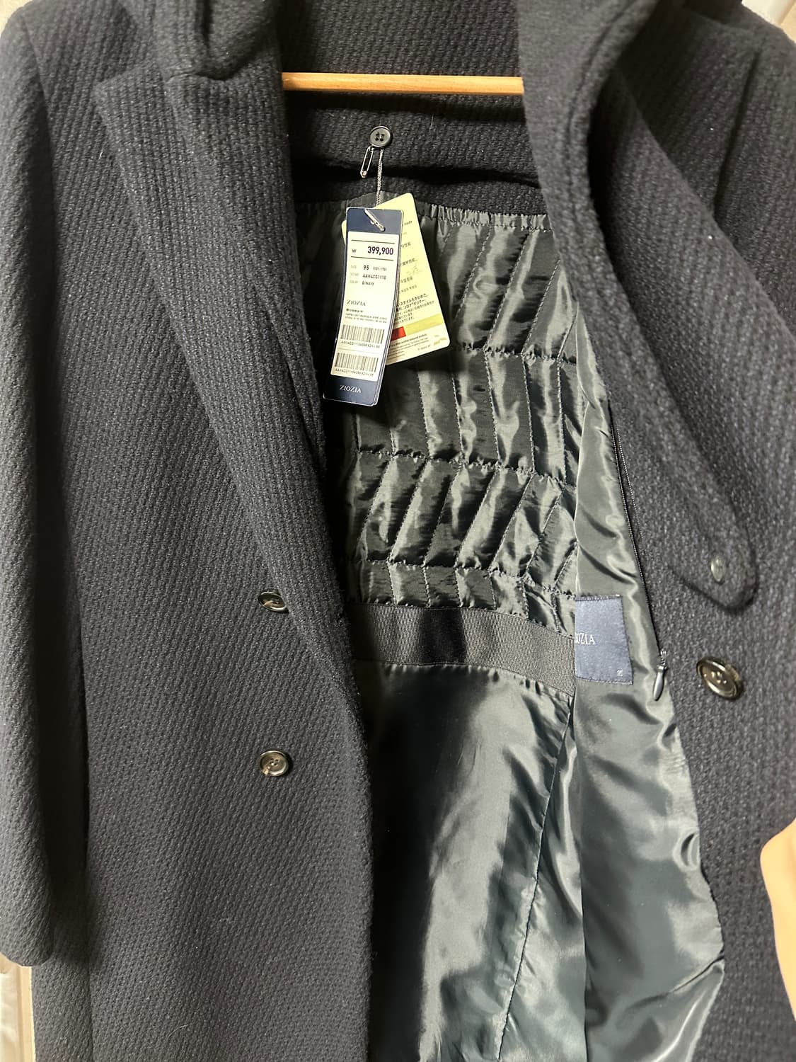 지오지아 후드코트 95 다크네이비 상품이미지6