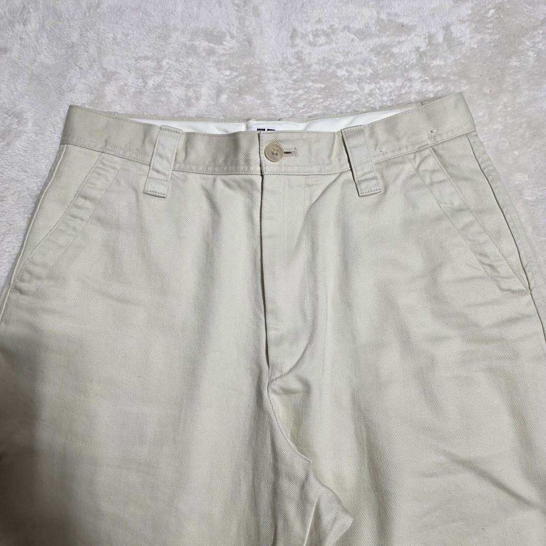 (76)유니클로 U 와이드 치노 팬츠  상품이미지2