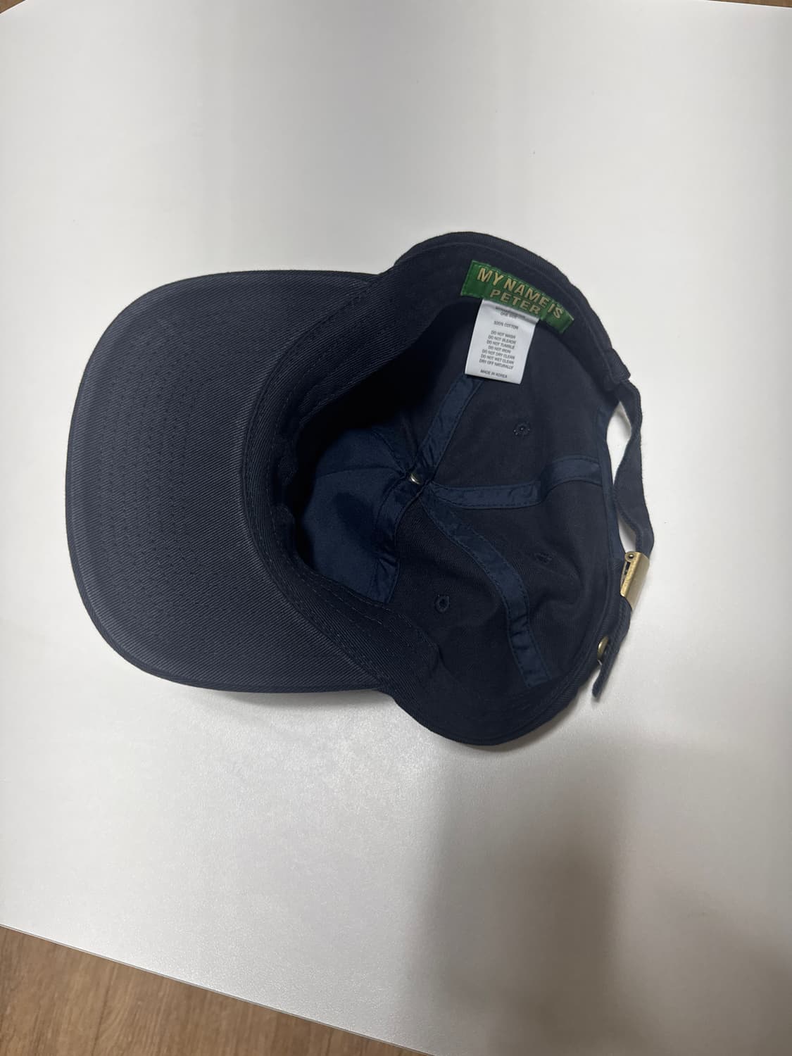 5-PANEL PETER CAP - NAVY 상품이미지2