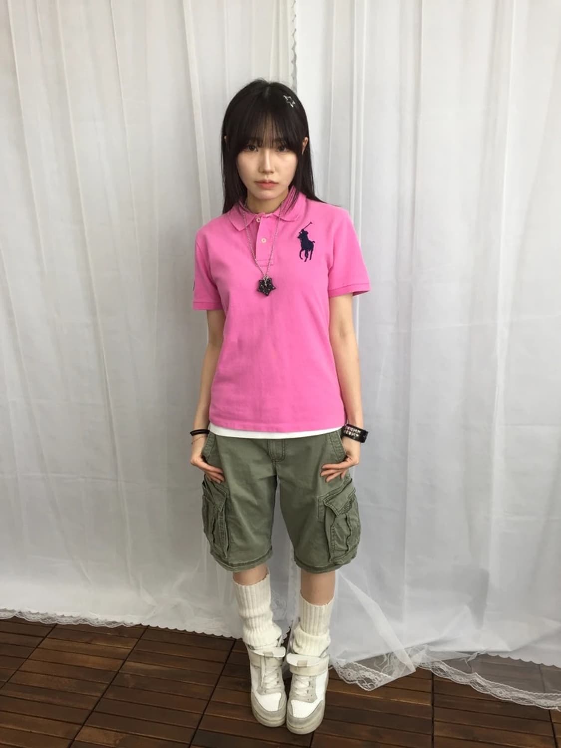 Polo Ralph Lauren Pink Big Pony Polo 상품이미지1