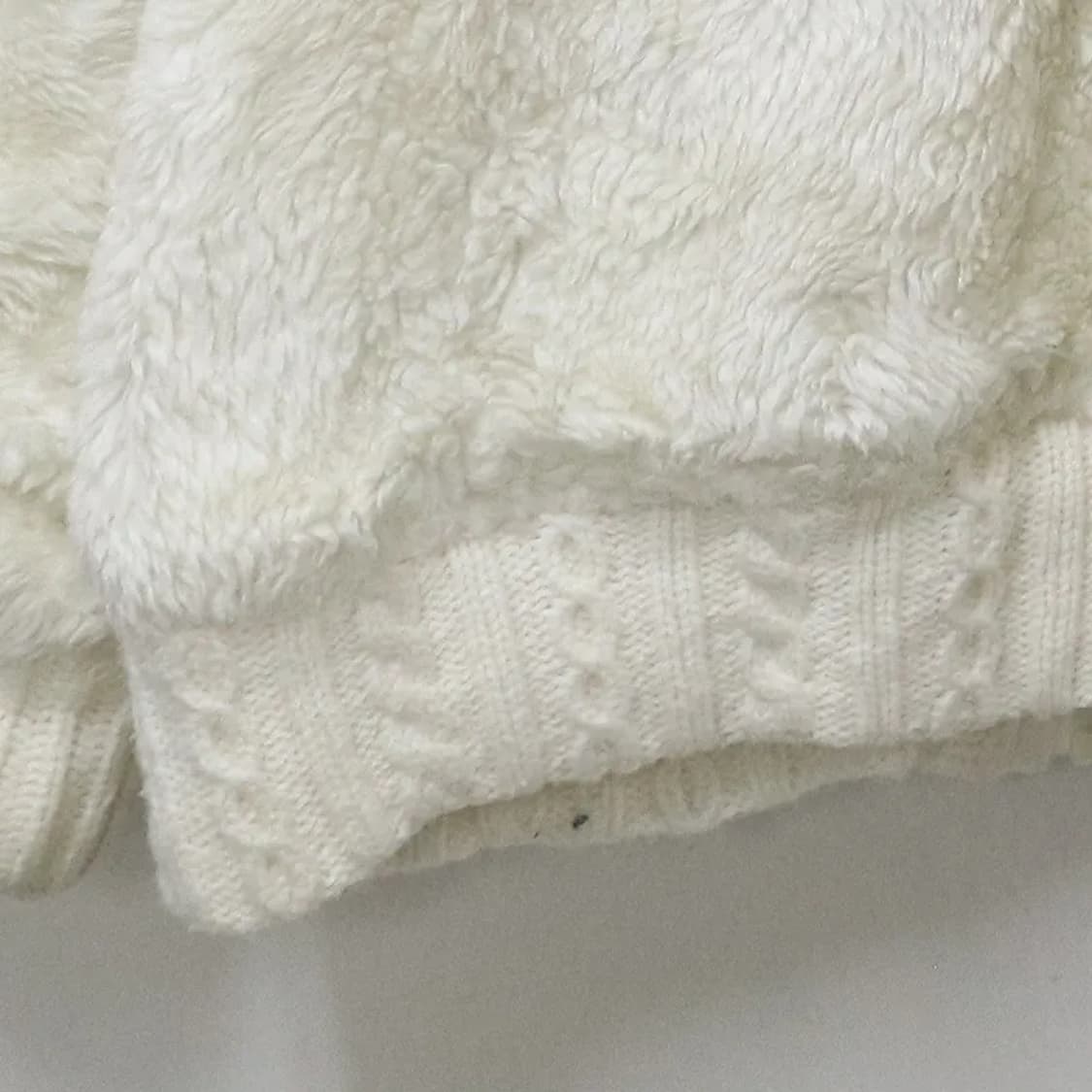 COMFORT BASIC 후리스 니트 후드 집업 61925 상품이미지5