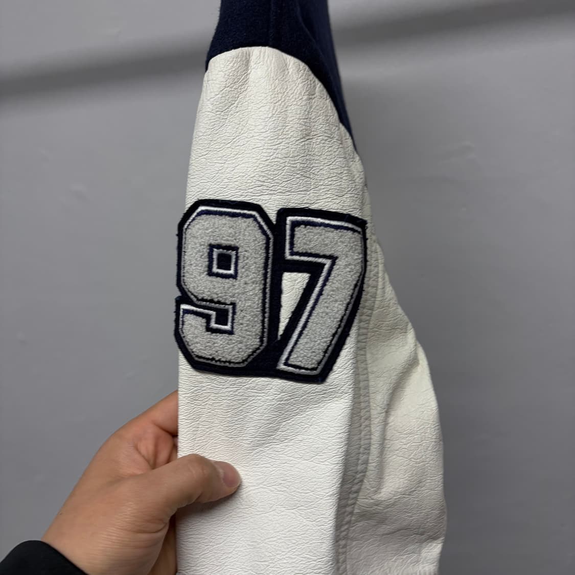 90S 루츠 캐나다 울 레더 바시티 상품이미지5