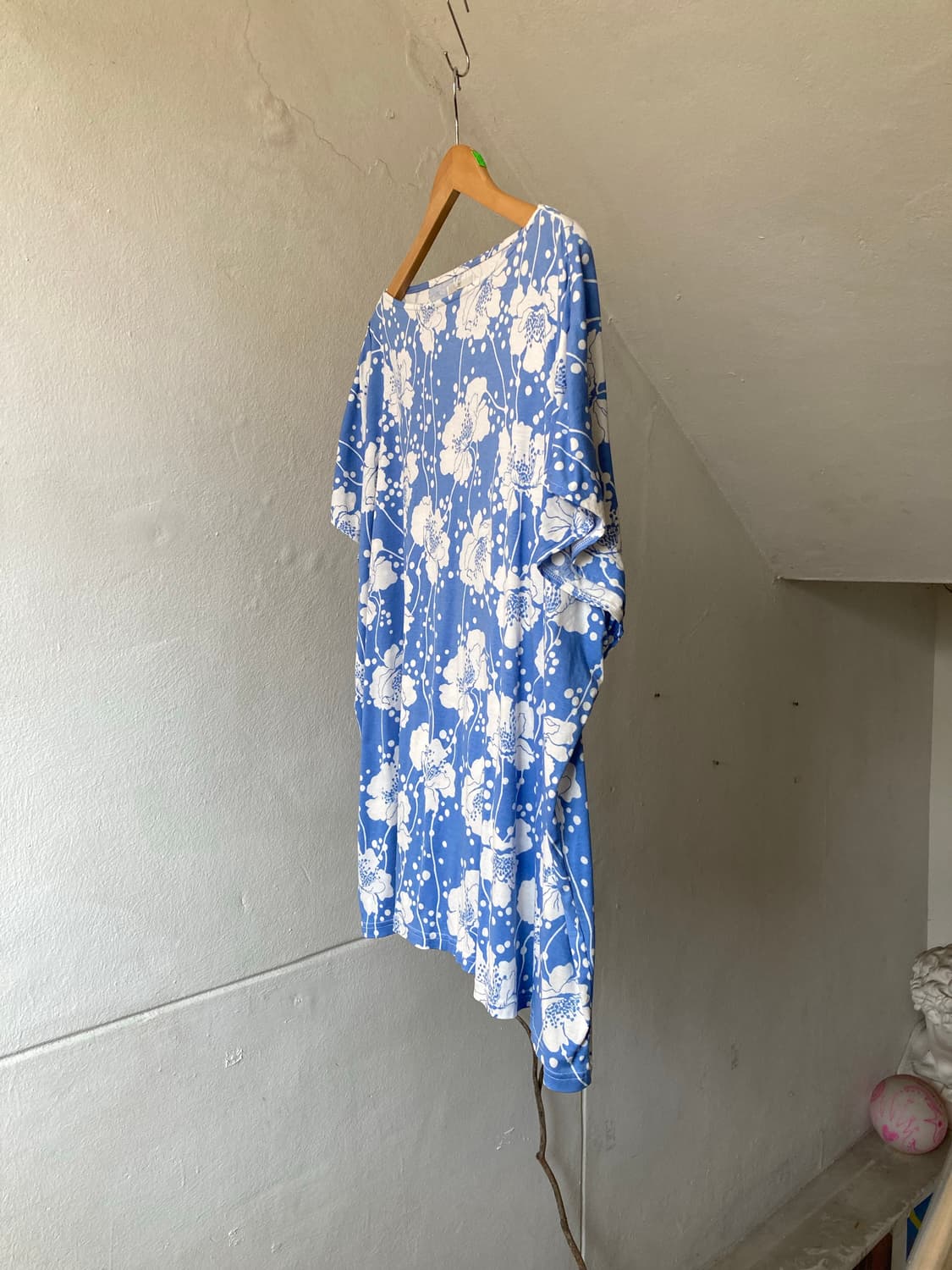 하와이안 패턴 오프숄더 상품이미지4