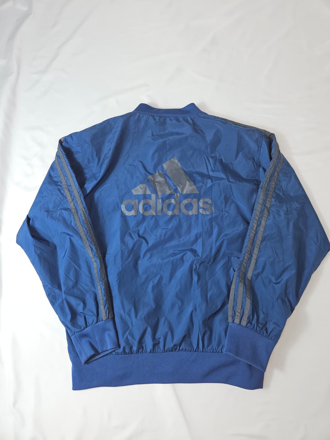 아디다스 00s 코랄 올드스쿨 웜업 빅로고 바람막이 유광 빈티지 95 상품이미지1