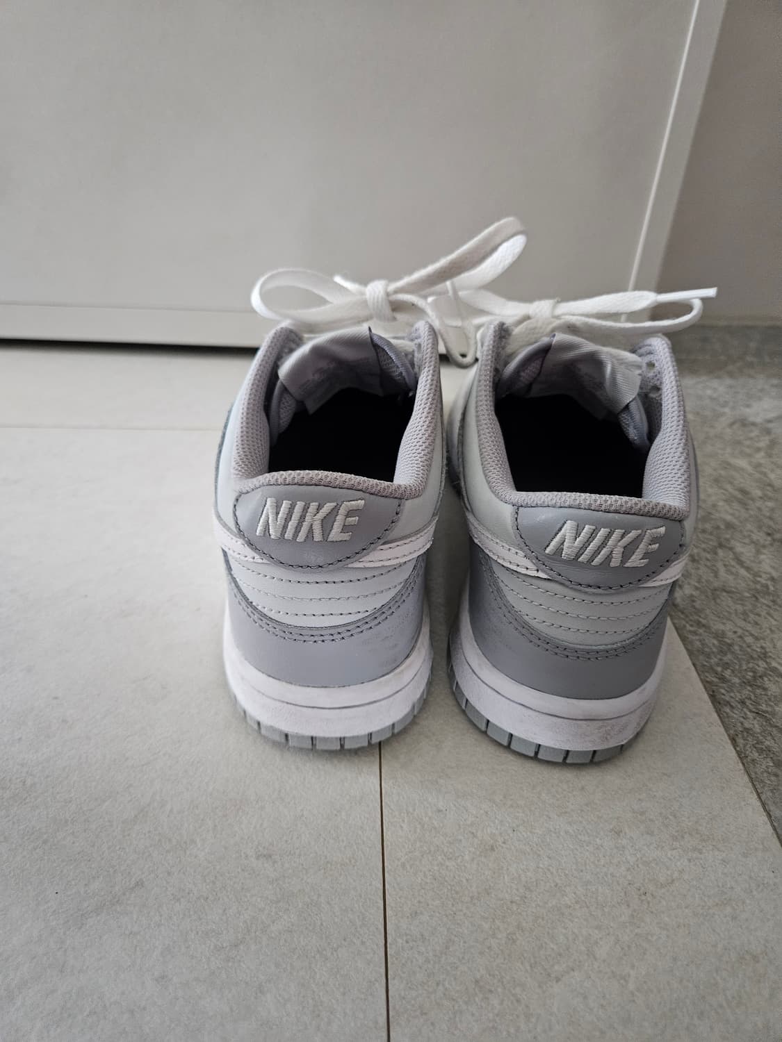 나이키 덩크 로우 GS 울프 그레이 230 상품이미지2