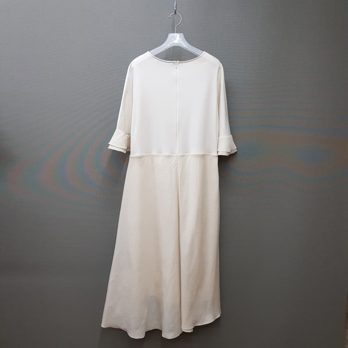 오즈세컨 2021 프릴 슬리브 플레어 원피스 XS사이즈 상품이미지5