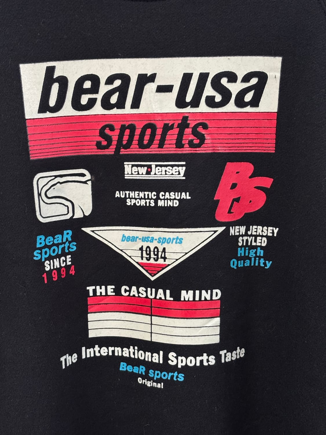 BEAR SPORTS 그래픽 기모 맨투맨 상품이미지3