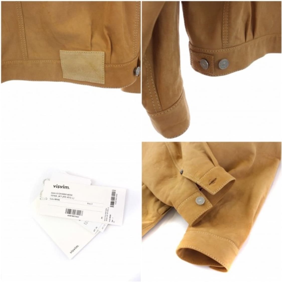 VISVIM 101x JUMBO MOLESKIN SUEDE JACKET 상품이미지2