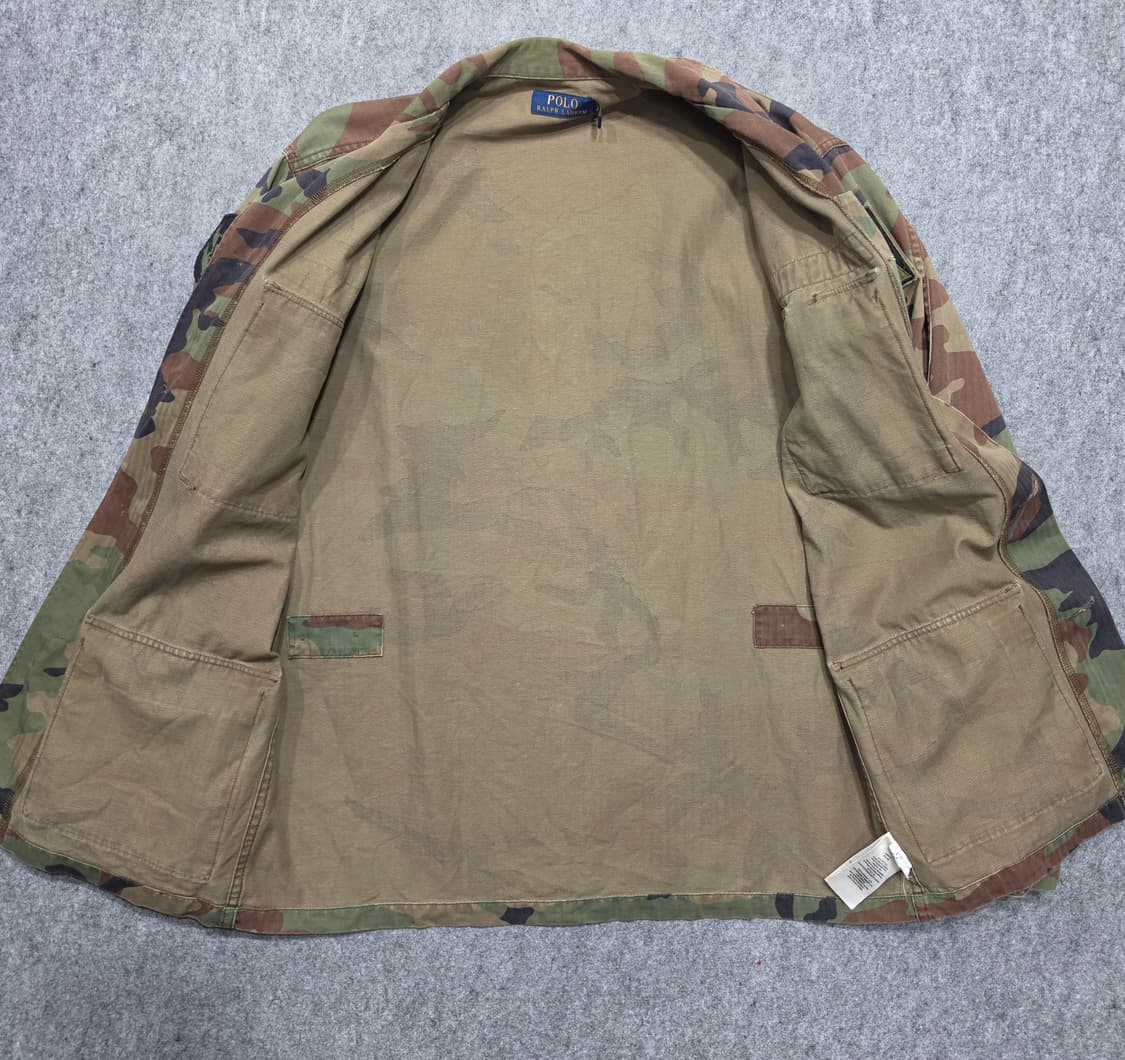 폴로 랄프로렌 카모플라쥬 밀리터리 자켓 S 상품이미지3