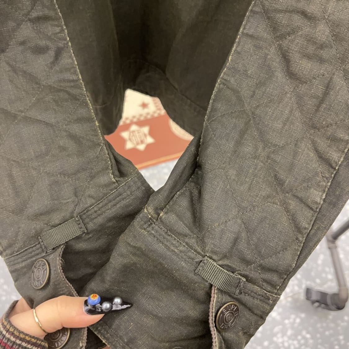 슈퍼드라이 재팬빈티지 밀리터리 리미티드 바버 자켓 95 C08772 상품이미지8