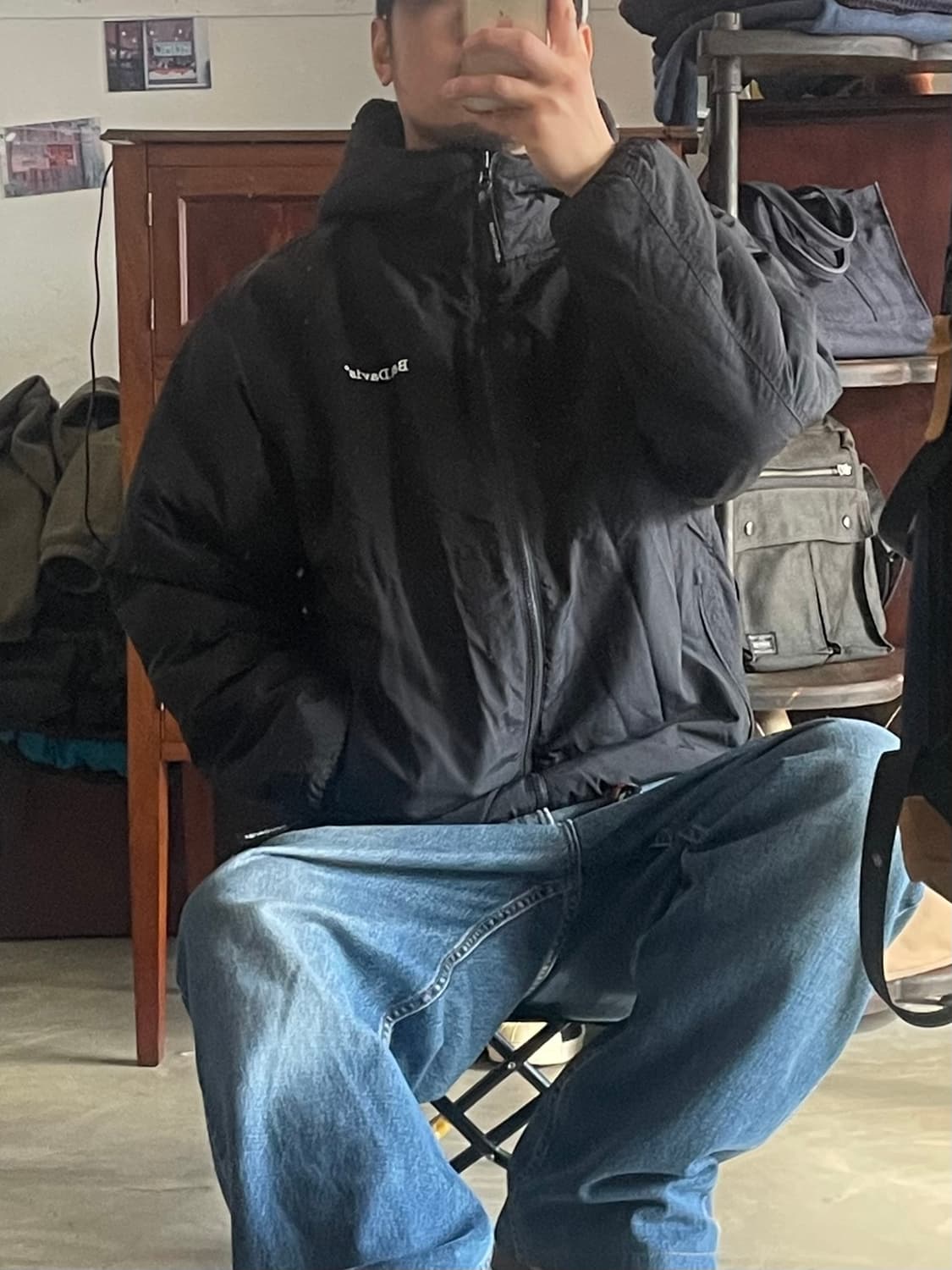 벤 데이비스 플리스 리버시블 패딩 XL 상품이미지1