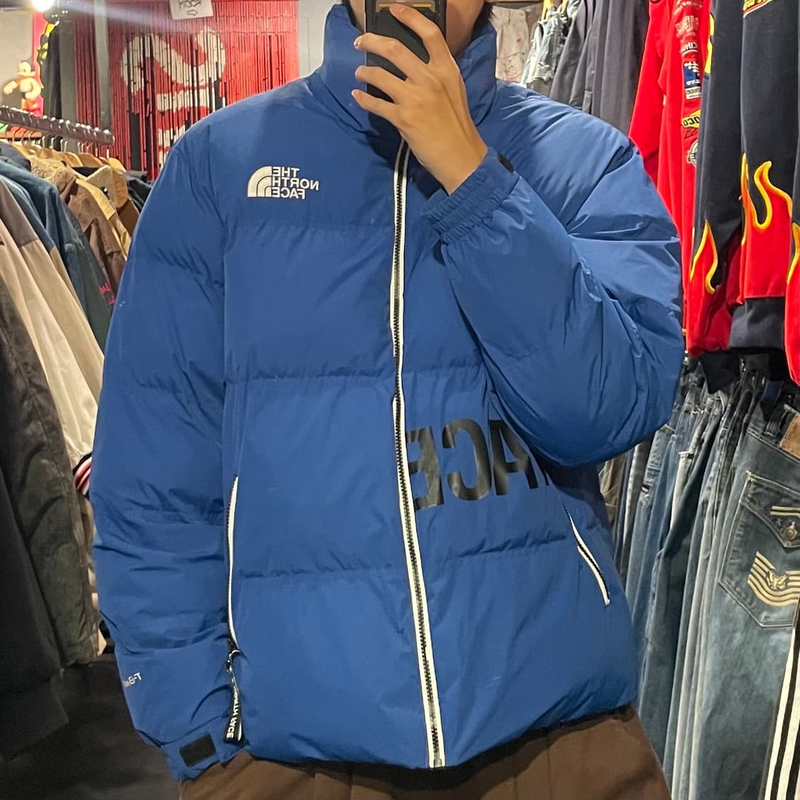 [IM] northface T-Ball 노스페이스 블루 패딩 상품이미지2