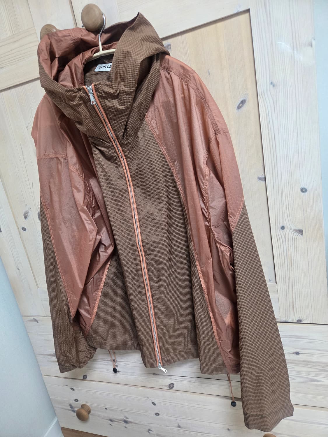 아워레가시 레트로스펙 자켓 택타일 립스탑 골든 브라운 상품이미지1