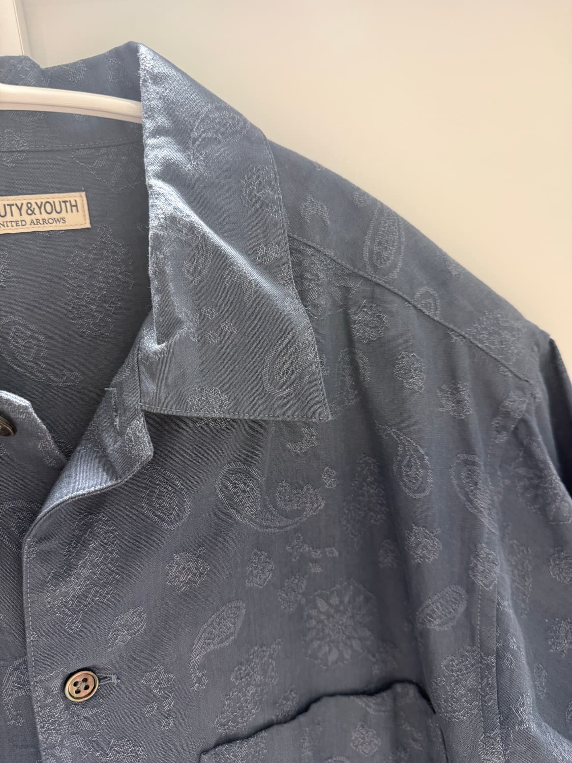 뷰티앤유스 유나이티드 애로우즈 반팔 셔츠 상품이미지5