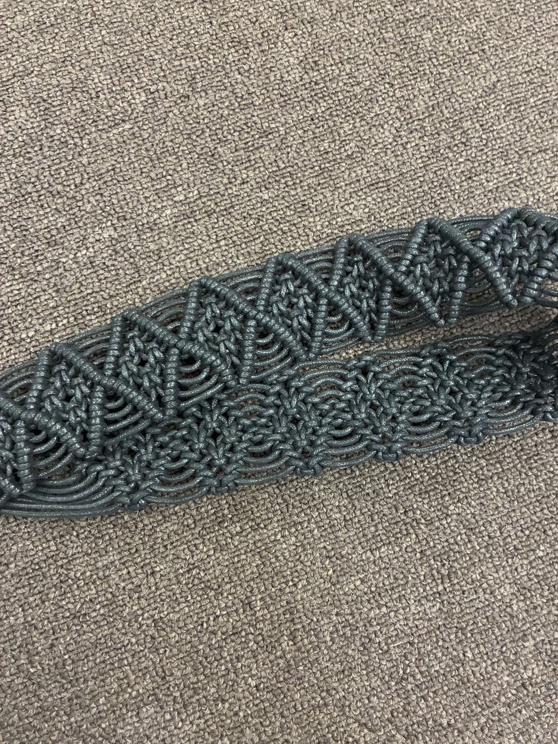 Japanese vintage 여성 보헤미안 검정 벨트 상품이미지3