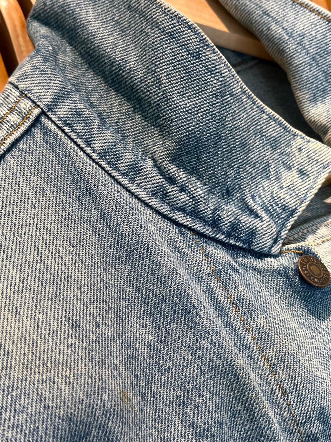 Vinatge 80s Levi’s denim trucker jacket 상품이미지6