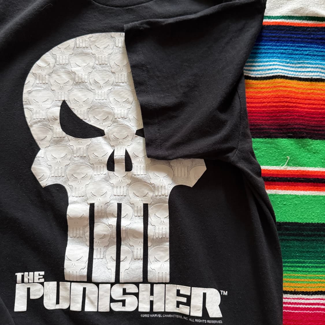 00s The Punisher marvel T shirt 상품이미지6