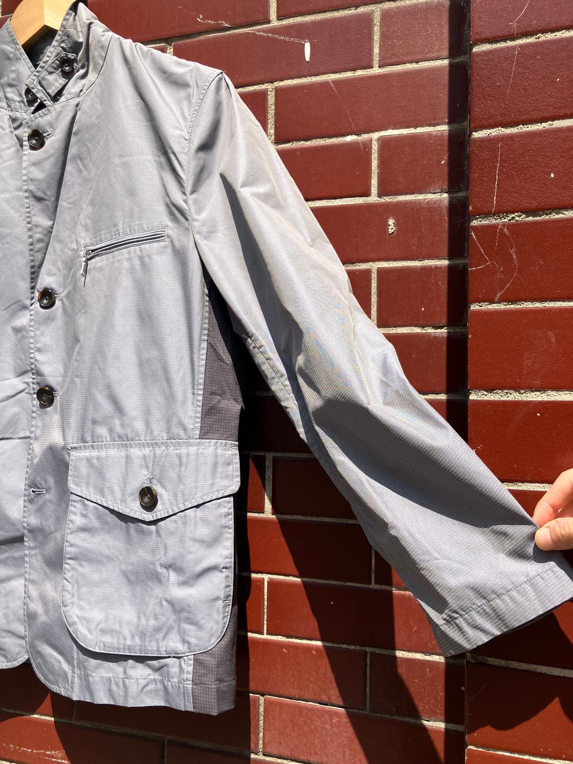 McGREGOR 배색 립스탑 워크 자켓 M 상품이미지5