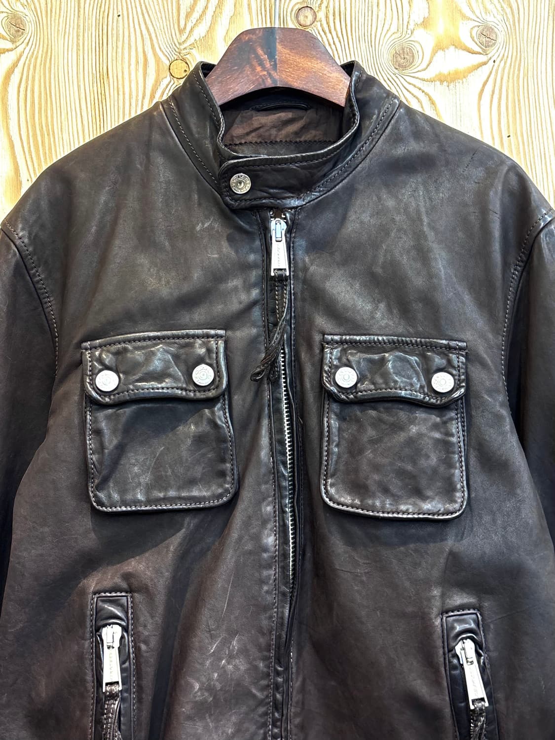 디스퀘어드 소가죽 자켓 상품이미지3