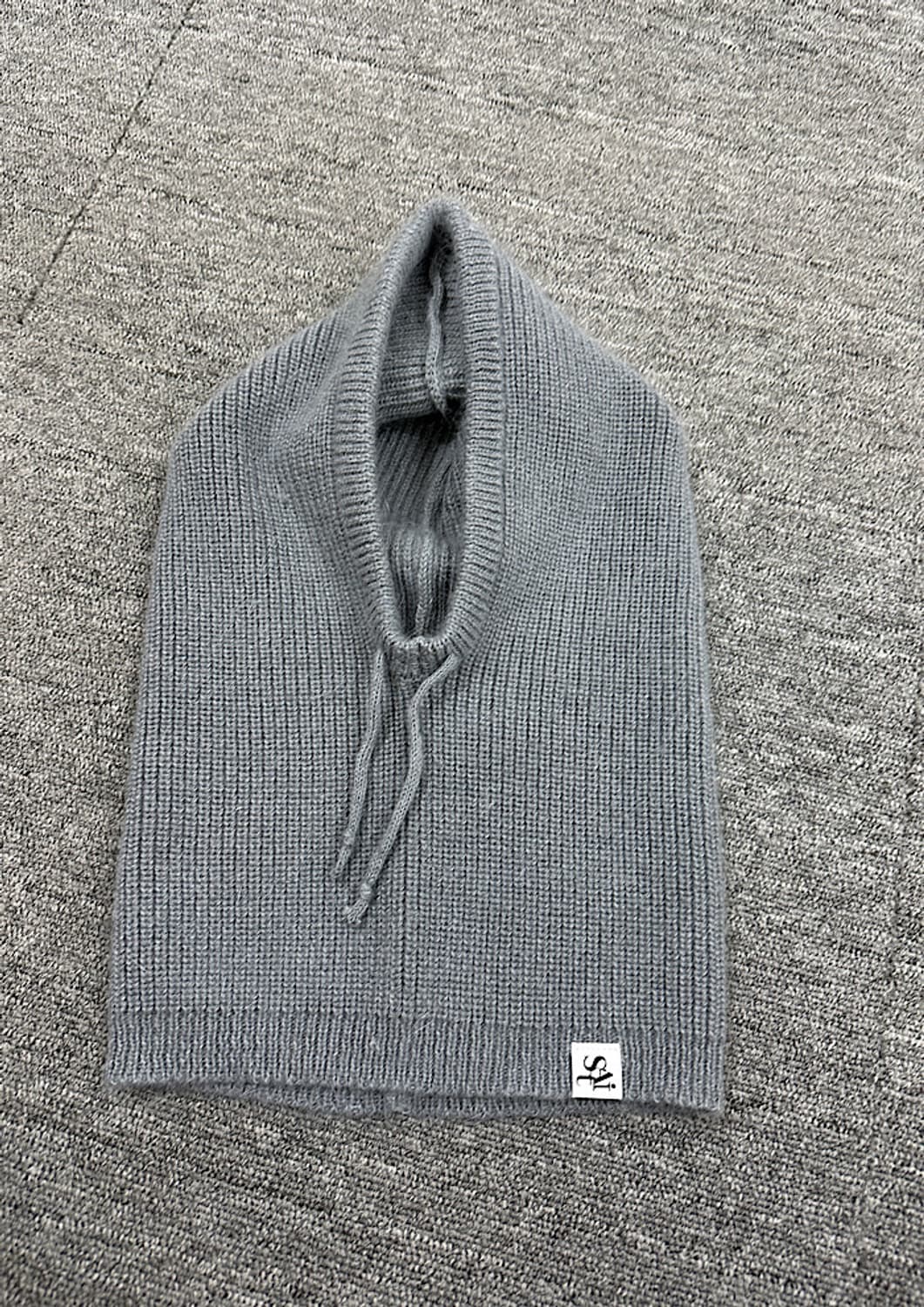 세인트새틴 캐시미어 바라클라바 후드  상품이미지4