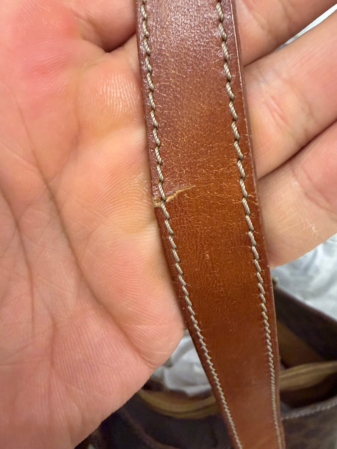 셀린느 빈티지 마카담 코팅 캔버스 토트백 상품이미지10