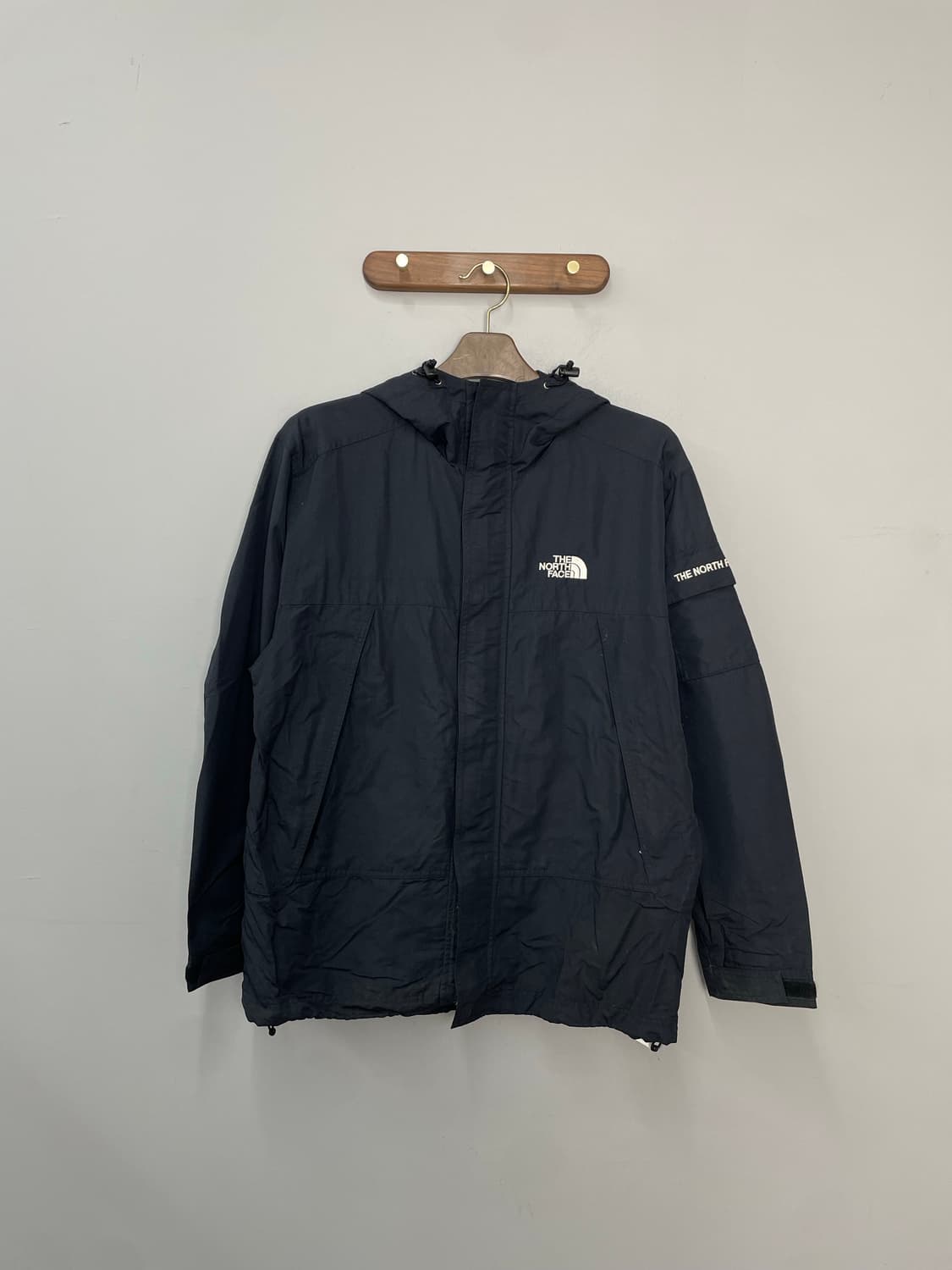 노스페이스 사이드포켓 블랙 바람막이 H2261 상품이미지2