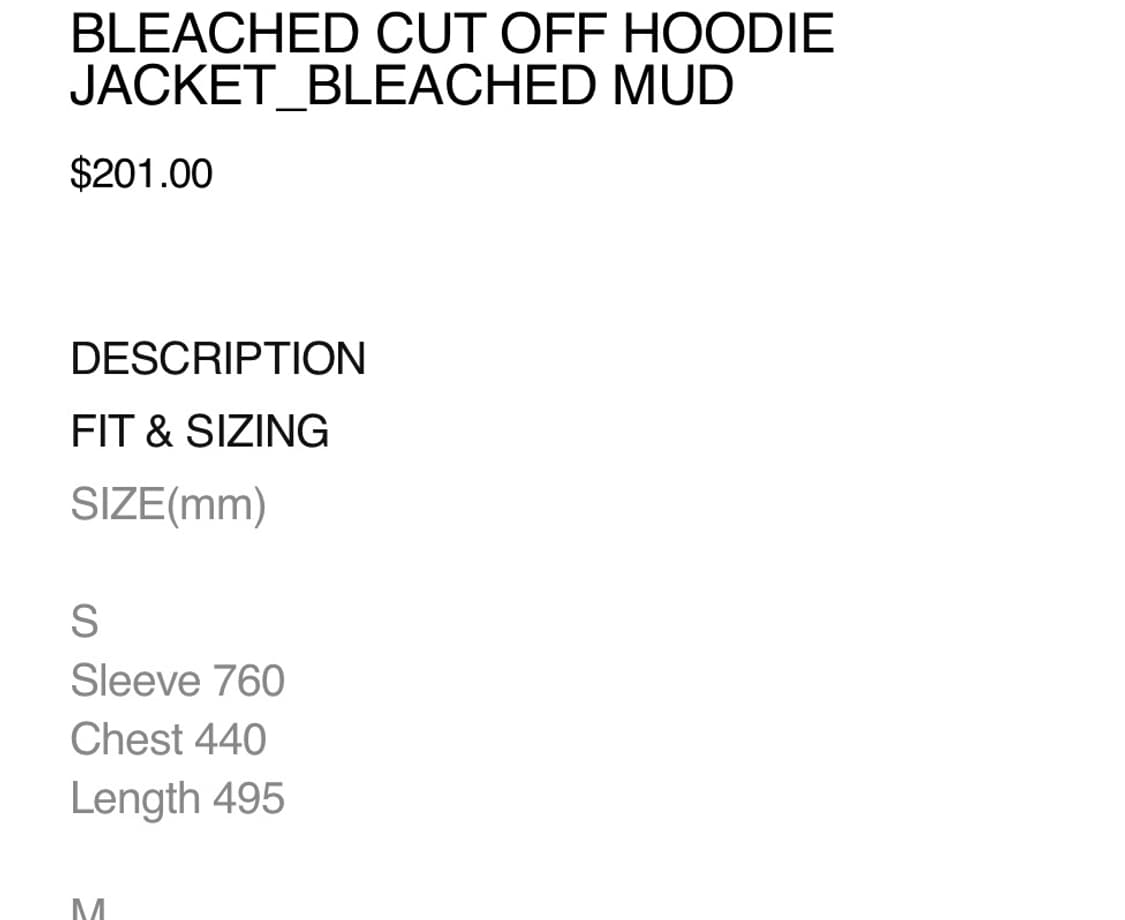 미스치프 컷오프 후드자켓 상품이미지10