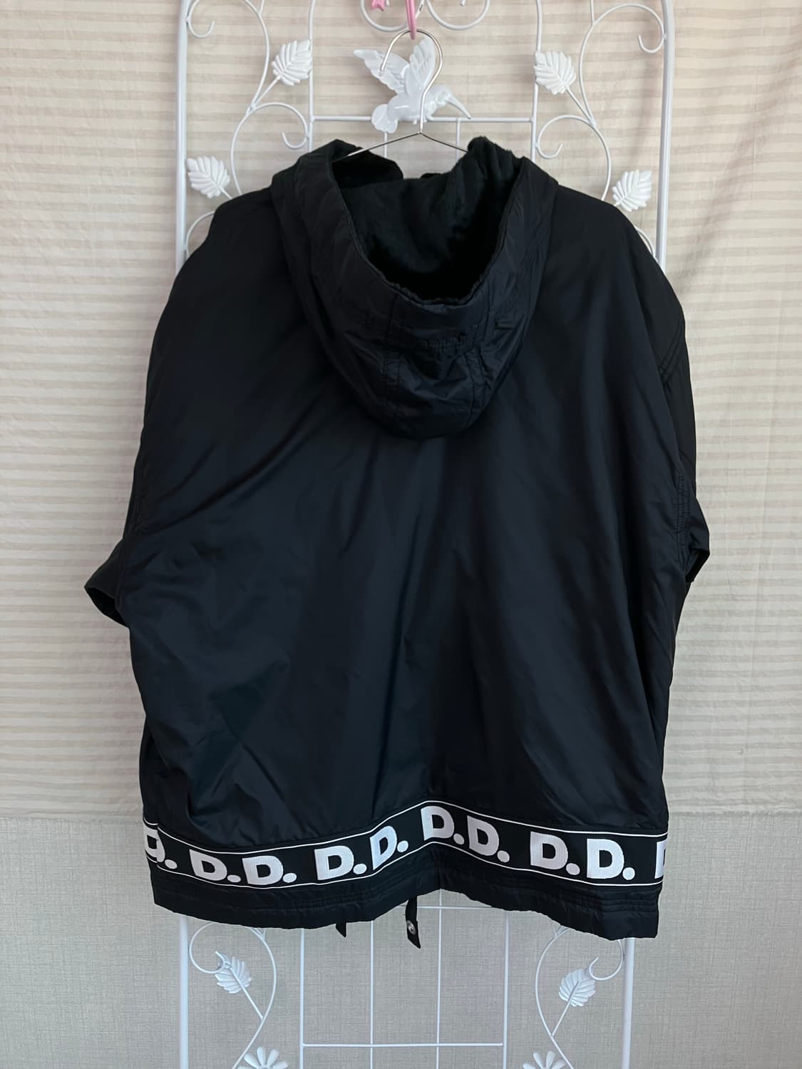 빈티지 블랙 DD 점퍼 집업 y2k 스트릿 갸루 펑키 일본빈티지W-543 상품이미지2