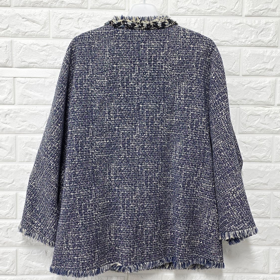 택포// 한섬 SJ SJ 트위드 자켓 M  상품이미지4