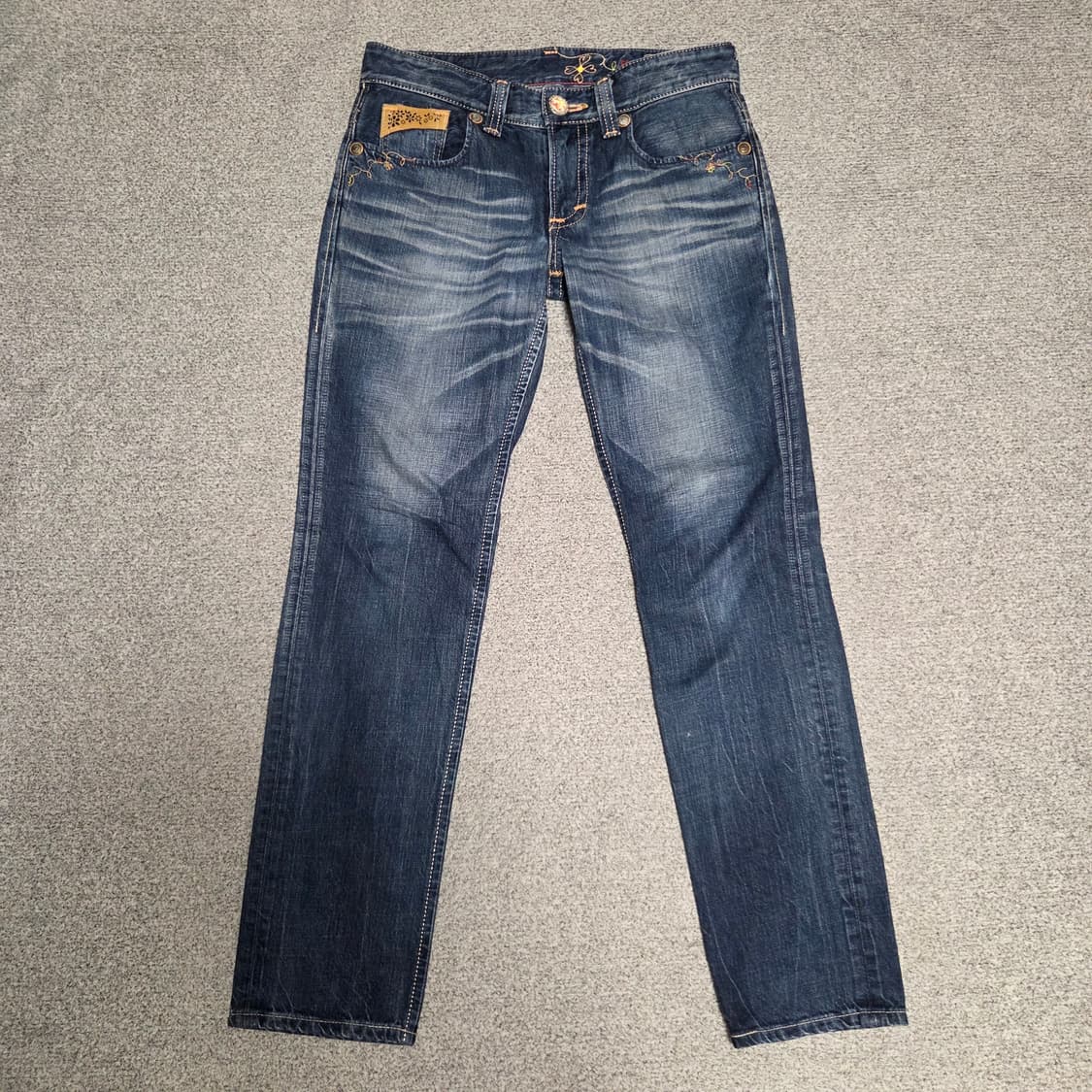 일본제 Edwin 웨스턴 데님 팬츠 31-32 상품이미지3
