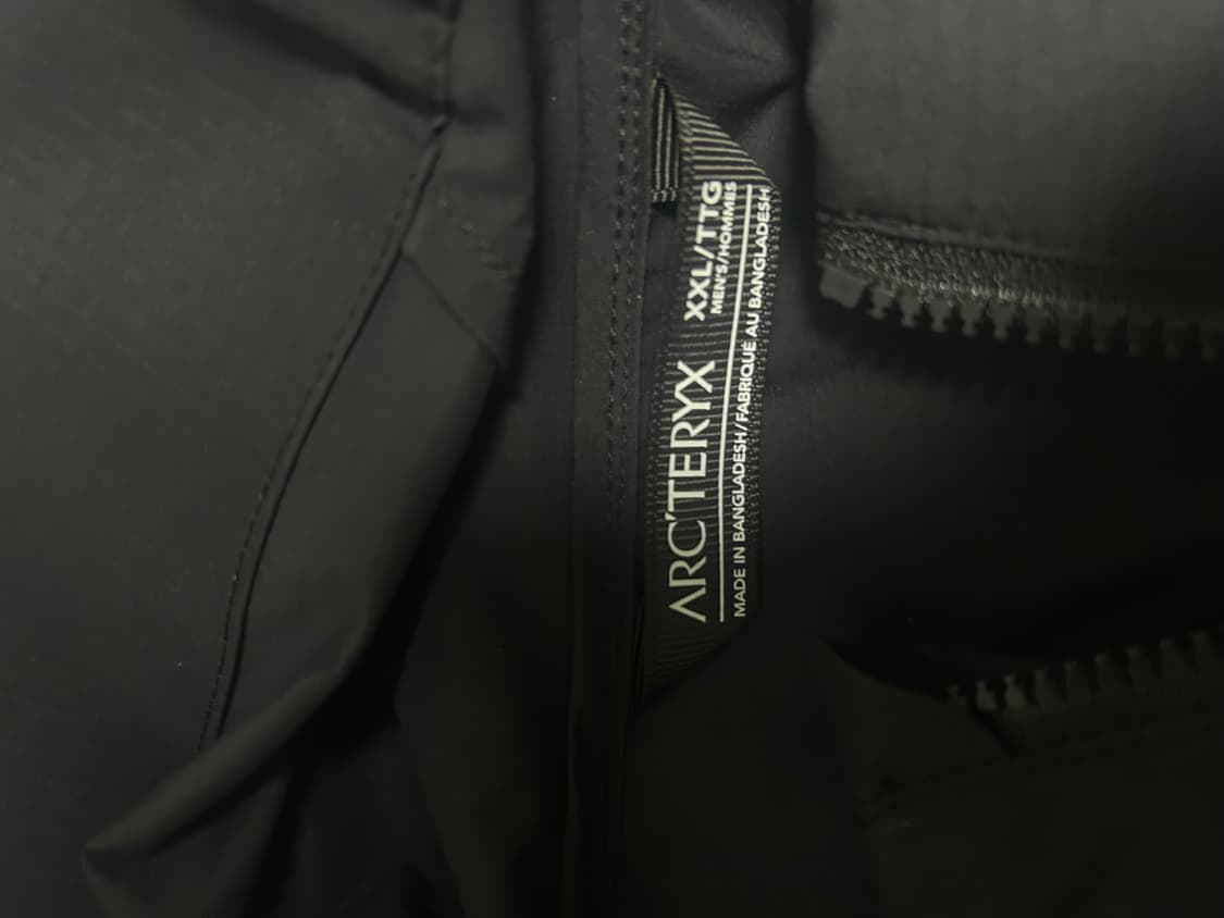 xxl)아크테릭스 스쿼미시 후디 블랙 상품이미지2