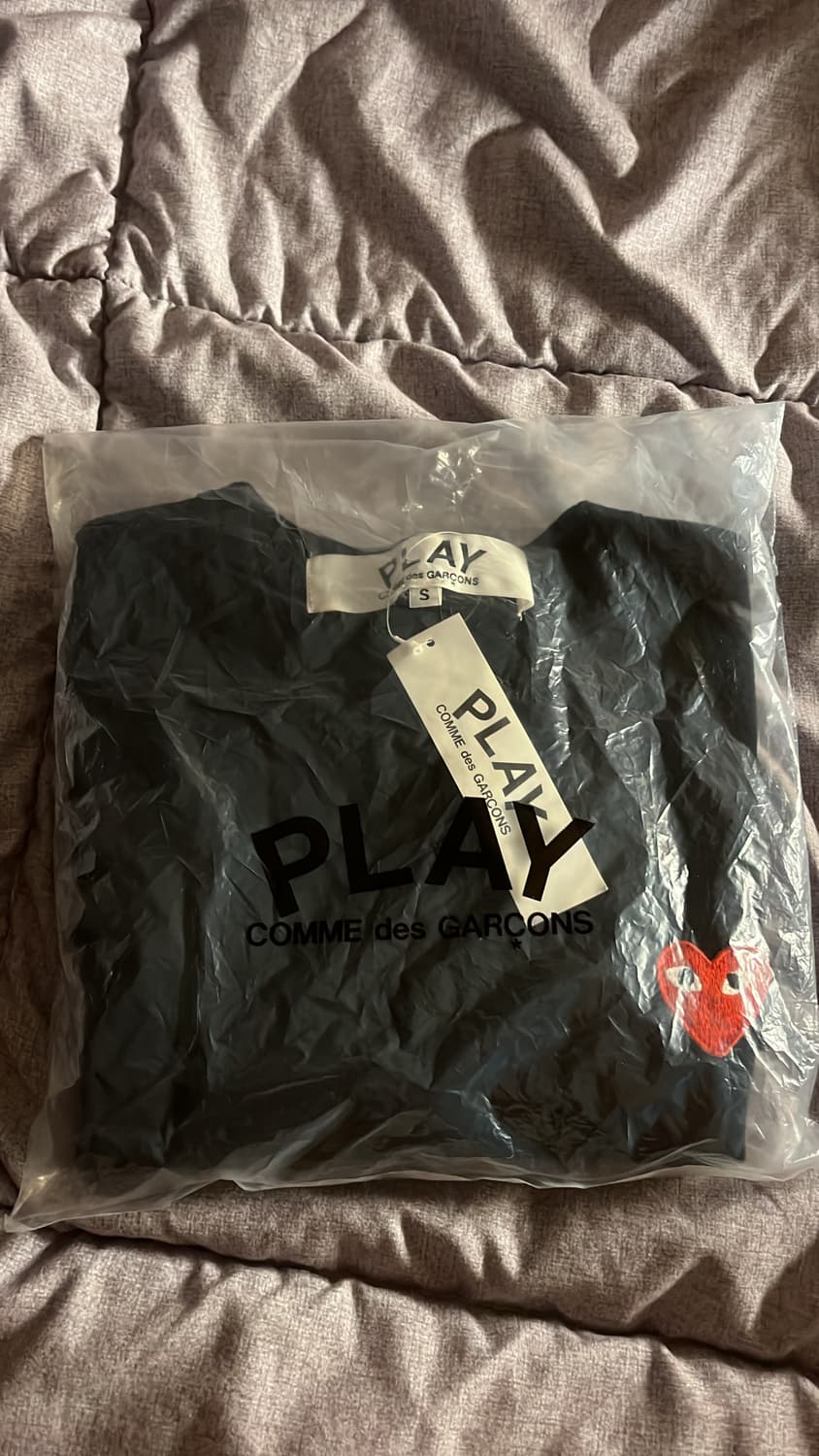 꼼데가르송 반팔 새상품 s 상품이미지1