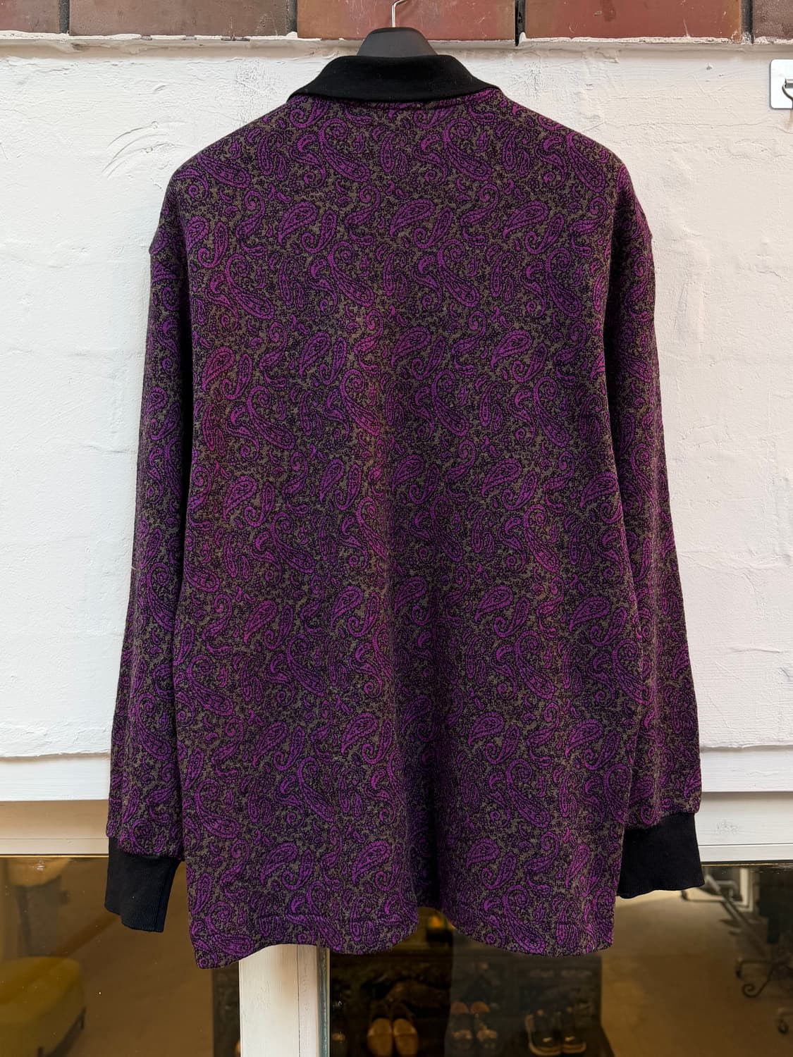 Celine 셀린느 페이즐리 긴팔 폴로 셔츠 48 상품이미지6