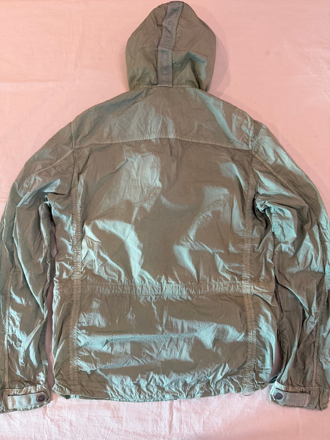 CP 컴퍼니 나일론 바람막이 자켓 민트그린 상품이미지5