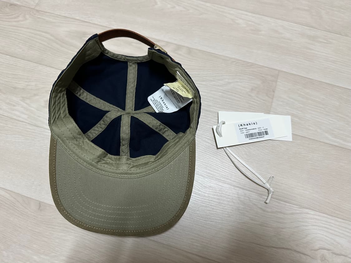 카키스 khakis stuff cap navy 모자 상품이미지2