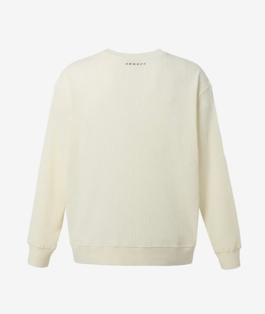 애드오프 니트 맨투맨 s 아이보리 상품이미지2