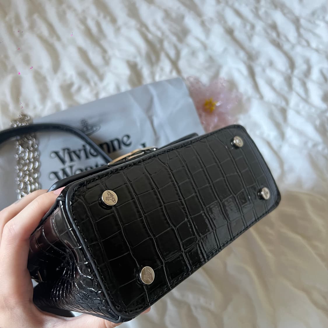 비비안웨스트우드 헤이즐 스몰 핸드백  상품이미지5