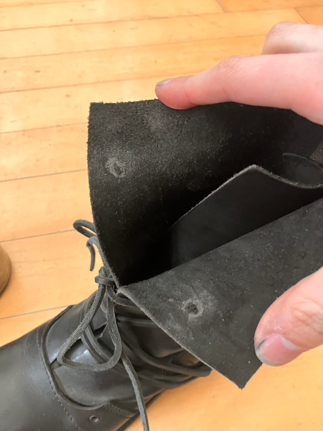 bikkembergs 비캠버그 메탈 레이스 스루 힐 메가 롱부츠 41  상품이미지5