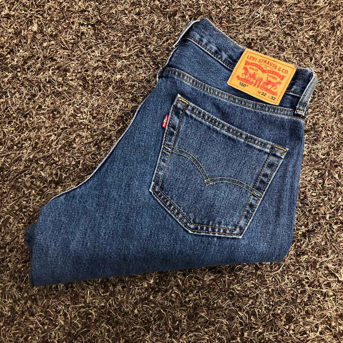 리바이스 550 워싱 데님 팬츠 상품이미지1