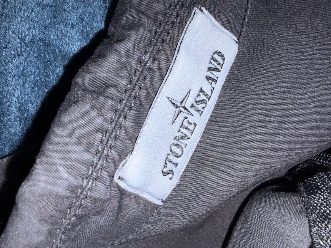 스톤아일랜드 투포켓 집업 셔츠형 자켓 블랙 (22ss) 상품이미지3